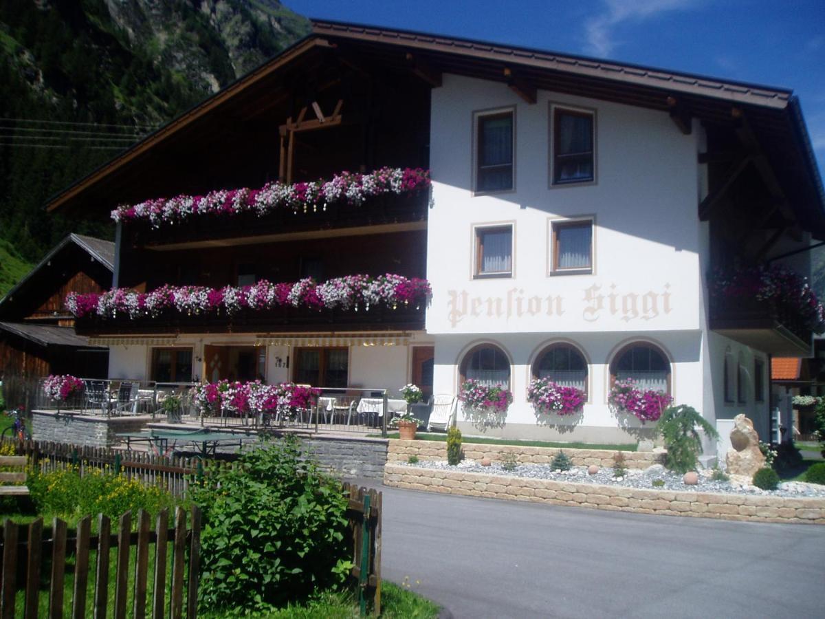 Hotel Pension Siggi Sankt Leonhard im Pitztal Exteriör bild